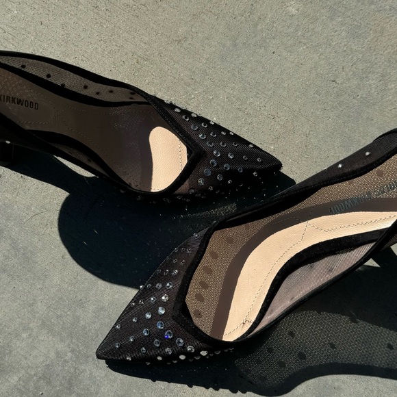 Nicholas kirkwood black mesh rhinestone heels - Picture 4 of 7